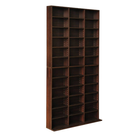 darrahopens Home & Garden > Storage Artiss Adjustable Book Storage Shelf Rack Unit - Expresso