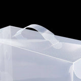 darrahopens Home & Garden > Storage Artiss Set of 40 Clear Shoe Box Transparent Foldable Shoe Storage Stackable Case