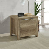 darrahopens Home & Garden > Storage Bedside Table 2 drawers Storage Table Night Stand MDF in Oak