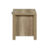 darrahopens Home & Garden > Storage Bedside Table 2 drawers Storage Table Night Stand MDF in Oak