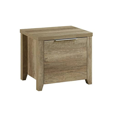 darrahopens Home & Garden > Storage Bedside Table 2 drawers Storage Table Night Stand MDF in Oak