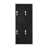 darrahopens Home & Garden > Storage Four-Door Office Gym Shed Storage Locker