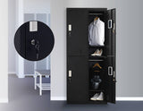 darrahopens Home & Garden > Storage Four-Door Office Gym Shed Storage Locker