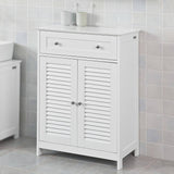 darrahopens Home & Garden > Storage Freestanding Storage Cabinet with Doors/Drawer 60x87x35 cm