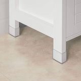 darrahopens Home & Garden > Storage Freestanding Tall Cabinet with Standing Shelves and Drawers