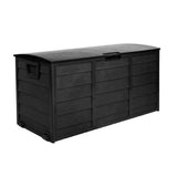 darrahopens Home & Garden > Storage Gardeon 290L Outdoor Storage Box - All Black
