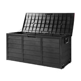 darrahopens Home & Garden > Storage Gardeon 290L Outdoor Storage Box - All Black