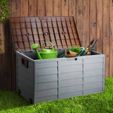 darrahopens Home & Garden > Storage Gardeon 290L Outdoor Storage Box - Brown