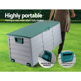 darrahopens Home & Garden > Storage Gardeon 290L Outdoor Storage Box - Green