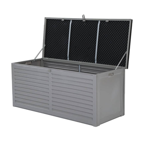darrahopens Home & Garden > Storage Gardeon Outdoor Storage Box 490L Bench Seat Indoor Garden Toy Tool Sheds Chest