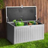 darrahopens Home & Garden > Storage Gardeon Outdoor Storage Box Bench Seat 190L