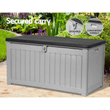 darrahopens Home & Garden > Storage Gardeon Outdoor Storage Box Bench Seat 190L