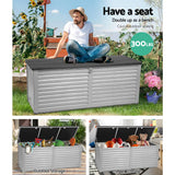 darrahopens Home & Garden > Storage Gardeon Outdoor Storage Box Bench Seat 390L