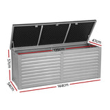 darrahopens Home & Garden > Storage Gardeon Outdoor Storage Box Bench Seat 390L