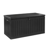 darrahopens Home & Garden > Storage Gardeon Outdoor Storage Box Container Garden Toy Indoor Tool Chest Sheds 270L Black