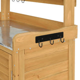Darrahopens Home & Garden > Storage Gardeon Outdoor Storage Cabinet Box Potting Bench Table Shelf Chest Garden Shed