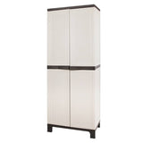 darrahopens Home & Garden > Storage Gardeon Outdoor Storage Cabinet Cupboard Lockable Garage 173cm