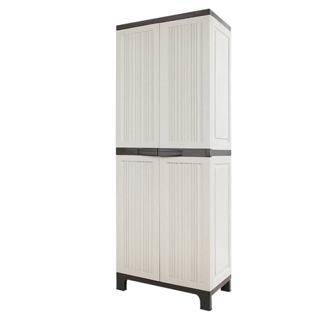 darrahopens Home & Garden > Storage Gardeon Outdoor Storage Cabinet Lockable Cupboard Garage 173cm
