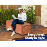 darrahopens Home & Garden > Storage Gardeon Outoor Fir Wooden Storage Bench