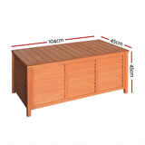 darrahopens Home & Garden > Storage Gardeon Outoor Fir Wooden Storage Bench