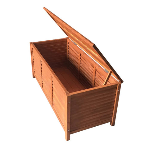 darrahopens Home & Garden > Storage Gardeon Outoor Fir Wooden Storage Bench