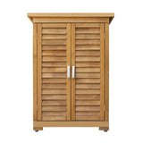 darrahopens Home & Garden > Storage Gardeon Portable Wooden Garden Storage Cabinet