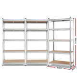 darrahopens Home & Garden > Storage Giants 3x1.8M Warehouse Shelving Rack Racking Garage Metal Storage Shelves