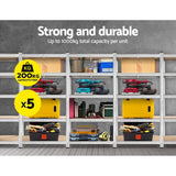 darrahopens Home & Garden > Storage Giants 5x1.8M Warehouse Shelving Rack Racking Garage Metal Storage Shelves