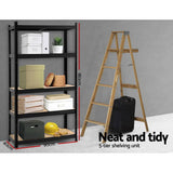 darrahopens Home & Garden > Storage Giantz 1.8M Warehouse Racking Rack Shelving Garage Storage Steel Metal Shelves
