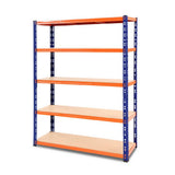 darrahopens Home & Garden > Storage Giantz 1.8M Warehouse Racking Shelving Storage Shelf Garage Shelves Rack Steel