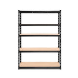 darrahopens Home & Garden > Storage Giantz 1.8M Warehouse Racking Shelving Storage Shelf Garage Shelves Rack Steel Black