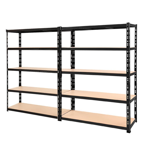 darrahopens Home & Garden > Storage Giantz 2.4MX1.8M Garage Shelving Warehouse Rack Pallet Racking Storage Steel Black