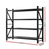 Darrahopens Home & Garden > Storage Giantz 2MX1.8M Garage Shelving Warehouse Rack Pallet Storage Shelves Racking