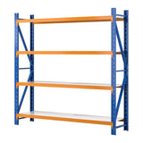 Darrahopens Home & Garden > Storage Giantz 2MX2M Garage Shelving Warehouse Rack Pallet Storage Shelves Racking Steel