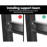 darrahopens Home & Garden > Storage Giantz 2x1.5M Steel Warehouse Racking Rack Shelving Storage Garage Shelves Shelf