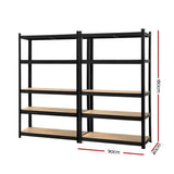 darrahopens Home & Garden > Storage Giantz 2X1.8M Warehouse Shelving Garage Storage Racking Steel Metal Shelves