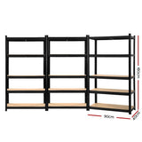 darrahopens Home & Garden > Storage Giantz 3X1.8M Warehouse Shelving Garage Storage Racking Steel Metal Shelves