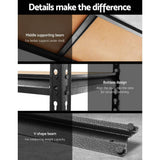 darrahopens Home & Garden > Storage Giantz 4x1.5M Warehouse Racking Shelving Storage Rack Steel Garage Shelf Shelves