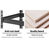 darrahopens Home & Garden > Storage Giantz 4X1.8M Garage Shelving Warehouse Rack Storage Shelves Pallet Racking Charcoal