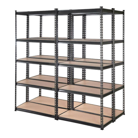 darrahopens Home & Garden > Storage Giantz 4X1.8M Garage Shelving Warehouse Rack Storage Shelves Pallet Racking Charcoal