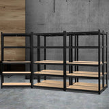 darrahopens Home & Garden > Storage Giantz 5X1.8M Warehouse Shelving Garage Storage Racking Steel Metal Shelves