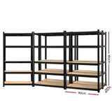 darrahopens Home & Garden > Storage Giantz 5X1.8M Warehouse Shelving Garage Storage Racking Steel Metal Shelves