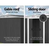 darrahopens Home & Garden > Storage Giantz Garden Shed Outdoor Storage Sheds Tool Workshop 2.58X2.07M