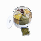 Darrahopens Home & Garden > Storage Grain Container Cereal Dispenser 10L Dry Food Rice Flour Storage Box Wall