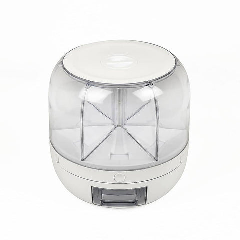 Darrahopens Home & Garden > Storage Grain Container Cereal Dispenser 10L Dry Food Rice Flour Storage Box Wall