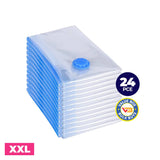 Darrahopens Home & Garden > Storage Home Master 24PCE Vacuum Storage Bags XXL Re-Usable Space Saver 80 x 145cm