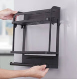 Darrahopens Home & Garden > Storage Magnetic Kitchen Fridge Storage Rack Single Layer