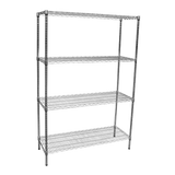 Darrahopens Home & Garden > Storage Modular Wire Storage Shelf 1200 x 450 x 1800mm Steel Shelving