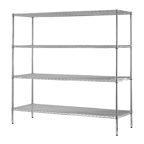 Darrahopens Home & Garden > Storage Modular Wire Storage Shelf 1500 x 450 x 1800mm Steel Shelving