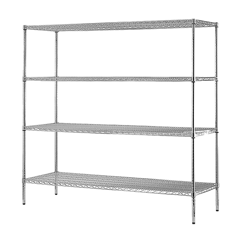 Darrahopens Home & Garden > Storage Modular Wire Storage Shelf 1500 x 600 x 1800mm Steel Shelving